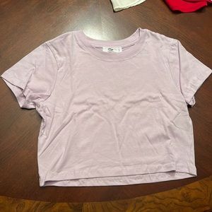 Cropped tee